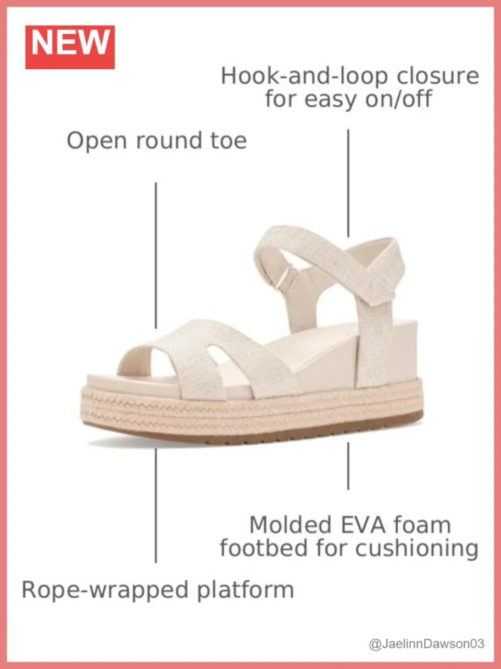 TOMS Alana Espadrille Wedge Sandal Women's Platform Ankle Strap
